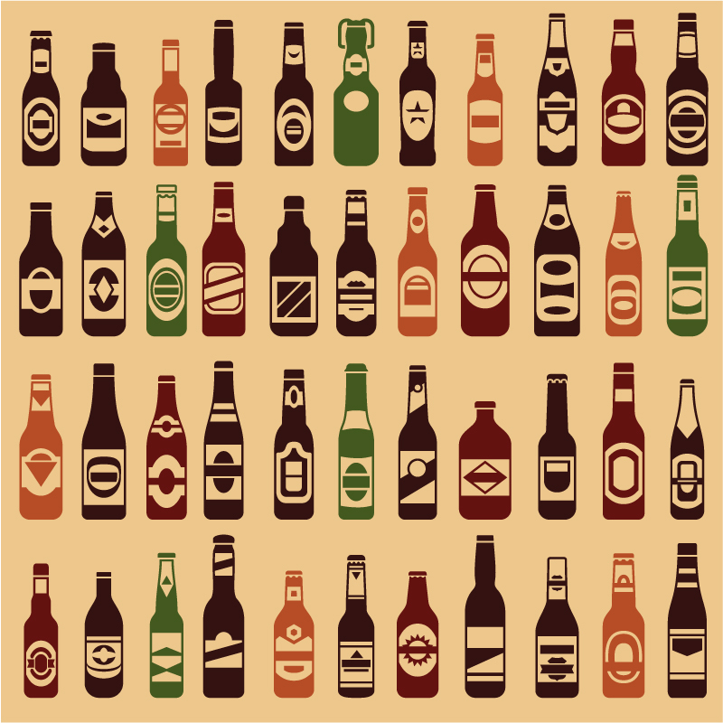 Variety of Beers Graphic