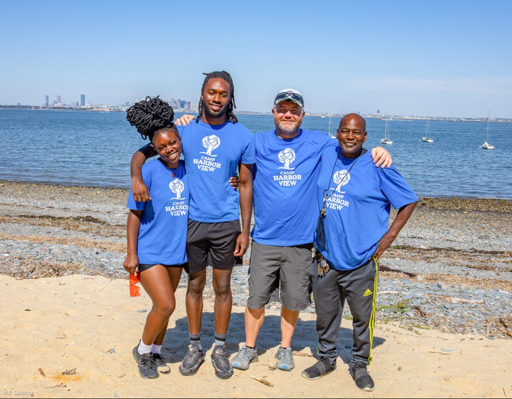 camp harbor view group photo