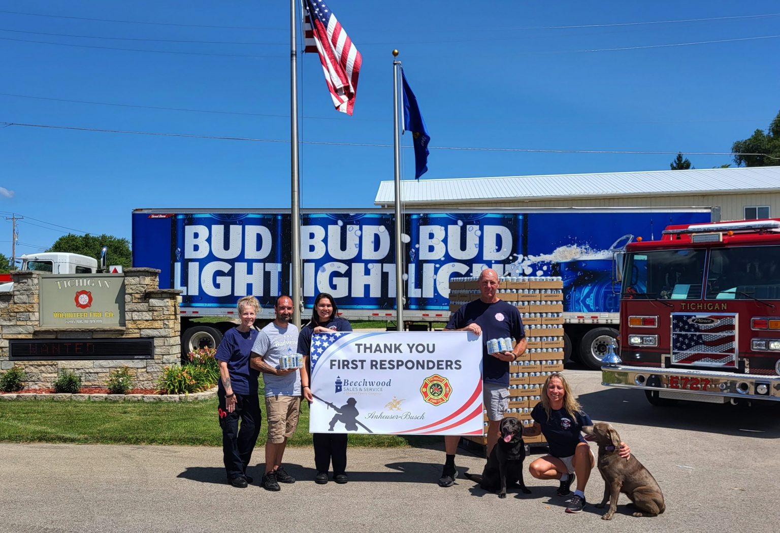AB Canned Water Donation Delivery