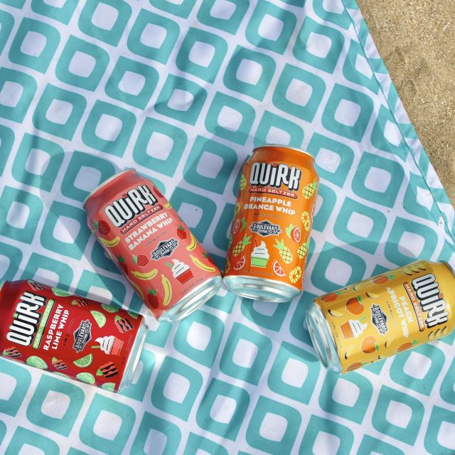 NEW Quirk WHIPPED Hard Seltzer - 4 different flavorful fruit combinations! 

Peach Apricot Whip - perfect harmony of sweet & succulent stone fruits with a hint of vanilla whip
Pineapple Orange Whip - combination of tropical, tart pineapple with subtly sweet vanilla and a splash of sunny orange juice 
Raspberry Lime Whip - playful blend of ripe raspberry & tangy lime, balanced by soft vanilla sweetness 
Strawberry Banana Whip - nostalgic flavor combination of sweet strawberry & smooth banana, blended with a touch of vanilla 

Quirk Hard Seltzers are made with real fruit juice and ingredient-driven flavor combinations. Clean, high quality and gluten-free. Indulgent flavor meets lively carbonation and clean, crisp taste in our Quirk Whip Mix Pack.
NOW AVAILABLE!

Take your taste buds for a ride with this new release! 
Ask your local Beechwood Sales rep for more information on how to get this WHIPPED product on your shelves. 

#Quirk #HardSeltzer #WhippedSeltzer #Tropical #Fruits