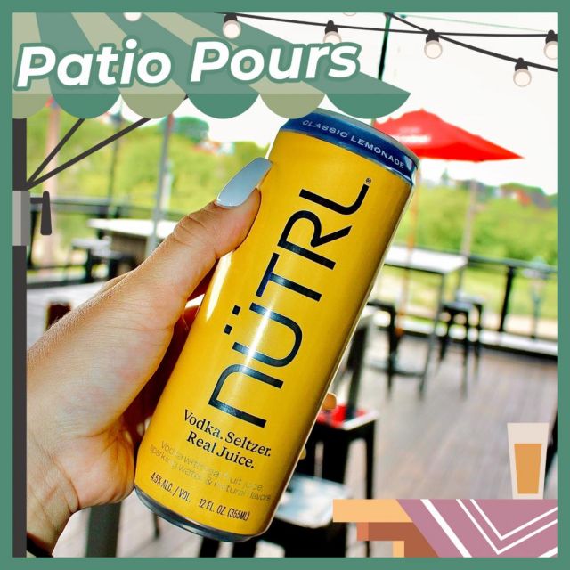 First patio up is… oh wait. YOU are the one guessing here! 

Where is this NUTRL Classic Lemonade? On a patio? At what bar/restaurant? 

Let us know in the comments below for a chance to win! 

#PatioPours #NUTRL #Lemonade #Patio