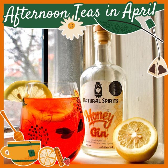 Shake things up a bit with this Honey Love Cocktail! 
~Last of the April Tea Series~

With Natural Spirits Honey Gin, we created the warmest hug in your body when sipping on this. 

What’s inside? 
2oz Natural Spirits Honey Gin 
Juice from 1 half of a lemon 
Any Tea of Choice ~chilled~ we used a Pomegranate White tea 
Top off with Ginger Beer, Honey - we used spicy & regular honey, and a lemon slice 

and….. Enjoy 🙂 

Feel free to play around with different teas with this recipe!
#HoneyGin #Gin #Botanical #AfternoonTea #TeaTime #NaturalSpirits