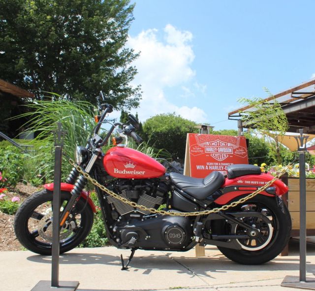 Our Budweiser Bike has been traveling from account to account all summer long! 

Keep an eye out for this bright red bike out in the market for a chance to WIN it!

It’s simple. Find where the bike is located. Scan the QR code standing by the bike & enter to win. 

Winners will be announced at the end of the Bike Tour.

Must be 21+ to enter. 

#Budweiser #HarleyDavidson #Bike #Giveaway #MotorcycleLife